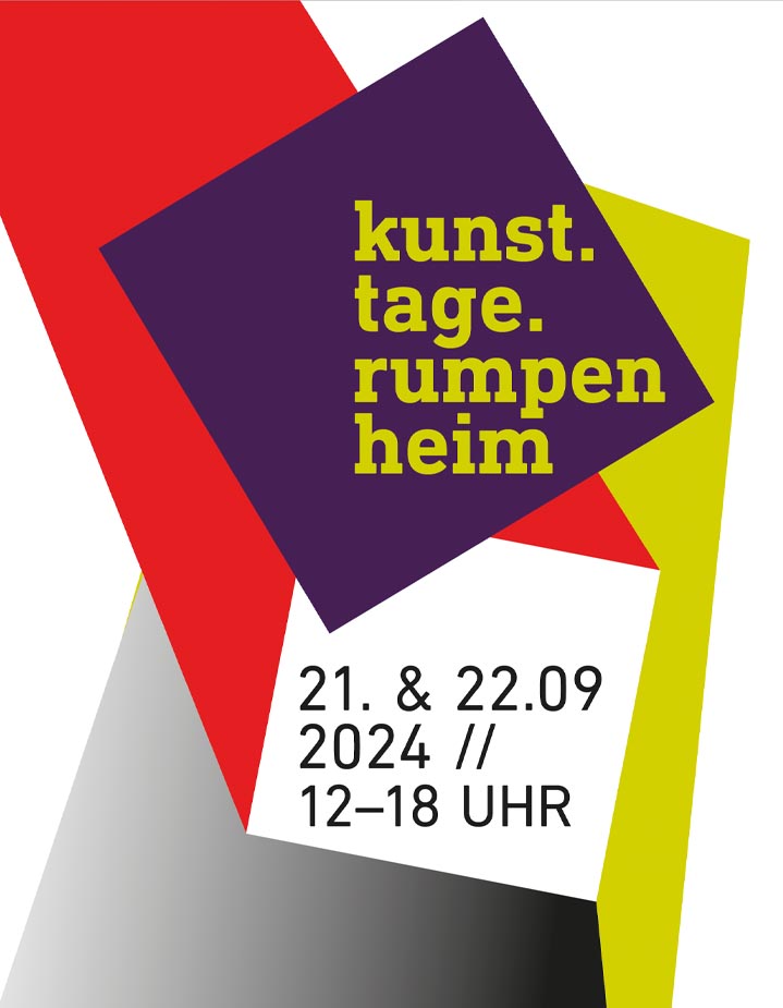 Plakat kunst.tage.rumpenheim 21.-22.09.2024