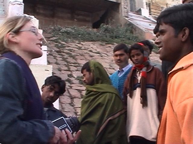 Kirsten Kötter: HOW DO YOU LIKE MY INDIA?, 2002/03, Videostill