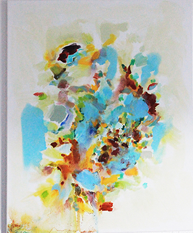 Kirsten Kötter: Türkis (Detail, Ausschnitt), 23.01.2014, Öl auf Leinwand, 90 x 70 cm