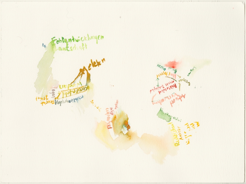 2026-03-26_naturschutzbeirat_3, watercolour, 30 × 40 cm (Kirsten Kötter)