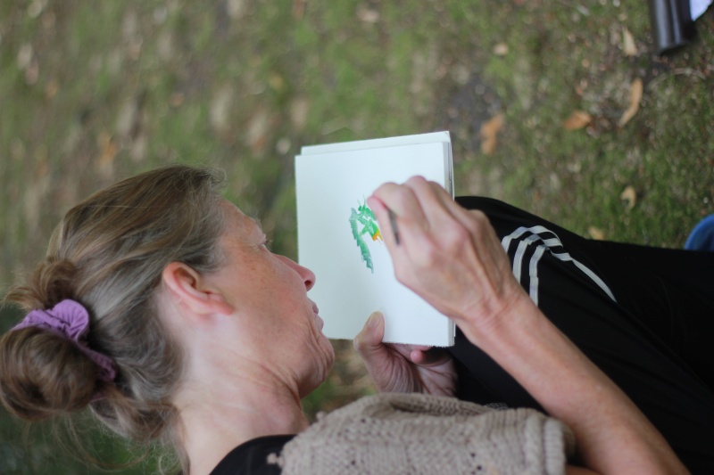 2025-08-21_malathon-chemnitz_40_malen_2961, watercolour, 17 × 24 cm (Kirsten Kötter)