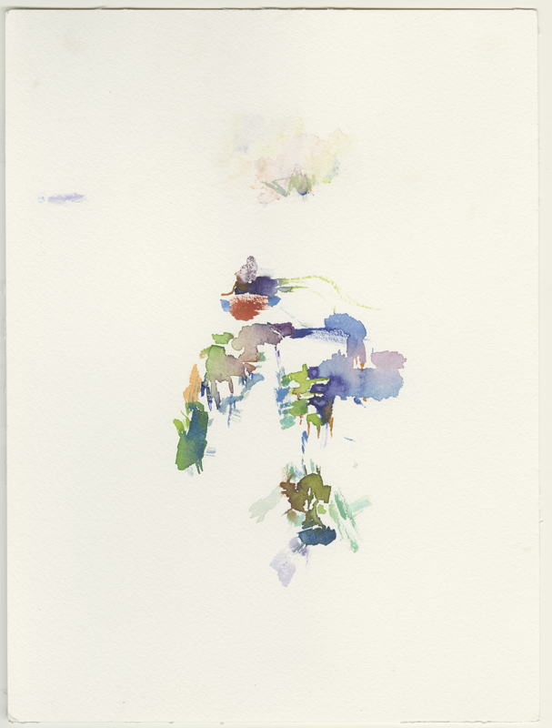 2020-10-11_fischteich, watercolour, 32 × 24 cm (Kirsten Kötter)