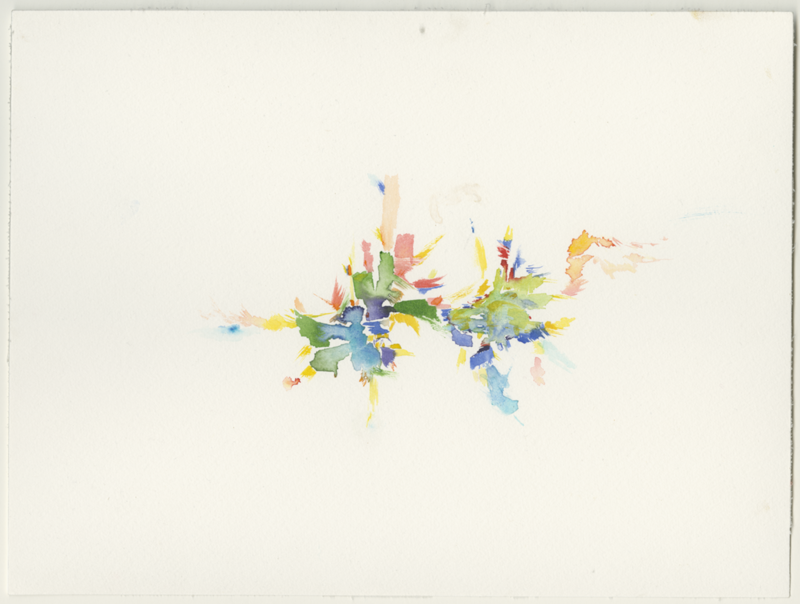 2021-10-26_fischteich, watercolour, 24 × 32 cm (Kirsten Kötter)