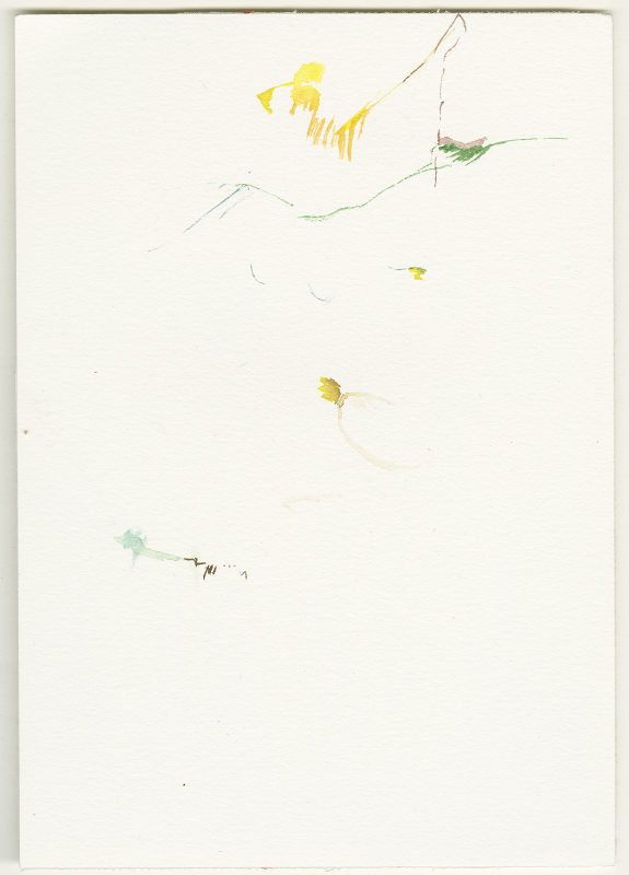 2023-05-06_wi-artist_eiko-yamada_altfloete, watercolour, 17 × 12 cm (Kirsten Kötter)