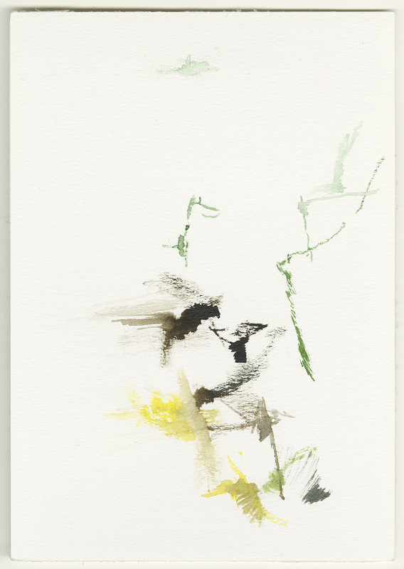 2023-05-06_wi-artist_eiko-yamada_michael-denhoff, watercolour, 17 × 12 cm (Kirsten Kötter)