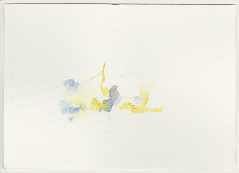 2023-05-23_amrum-meer_2, watercolour, 17 × 24 cm (Kirsten Kötter)