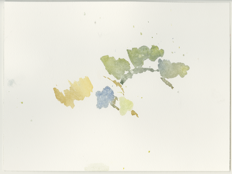 2023-05-25_amrum-nebel_strand, watercolour, 24 × 32 cm (Kirsten Kötter)