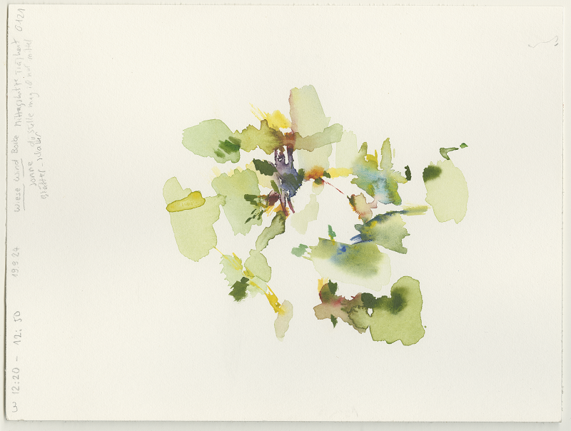 2024-09-19_malathon-rumpenheim_03, watercolour, 24 × 32 cm (Kirsten Kötter)