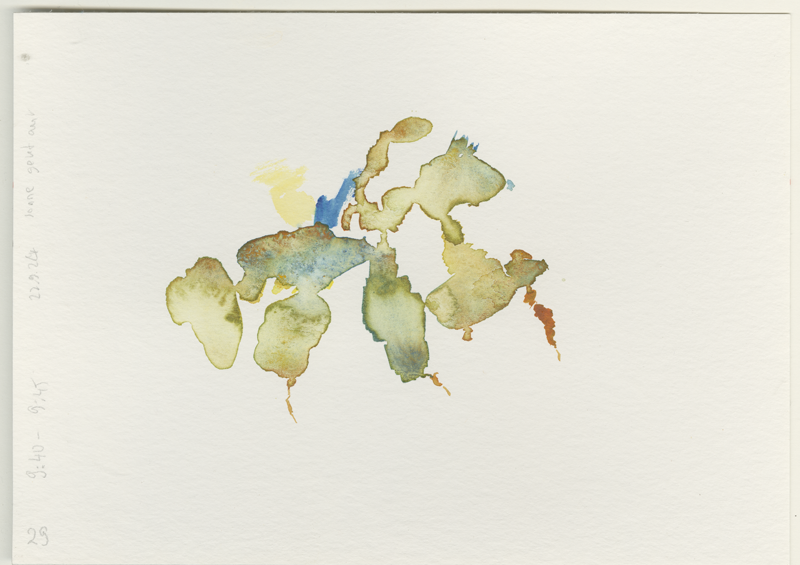 2024-09-22_malathon_29, watercolour, 17 × 24 cm (Kirsten Kötter)